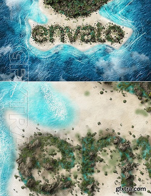 GraphicRiver - Island Photoshop Action 16413950