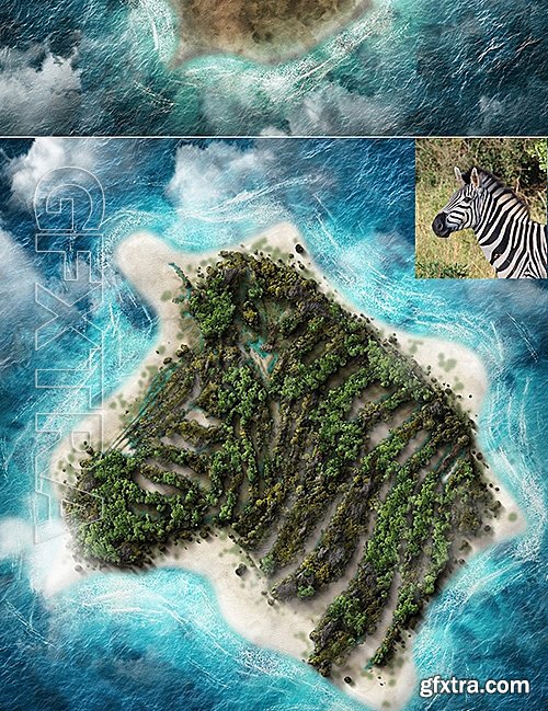 GraphicRiver - Island Photoshop Action 16413950