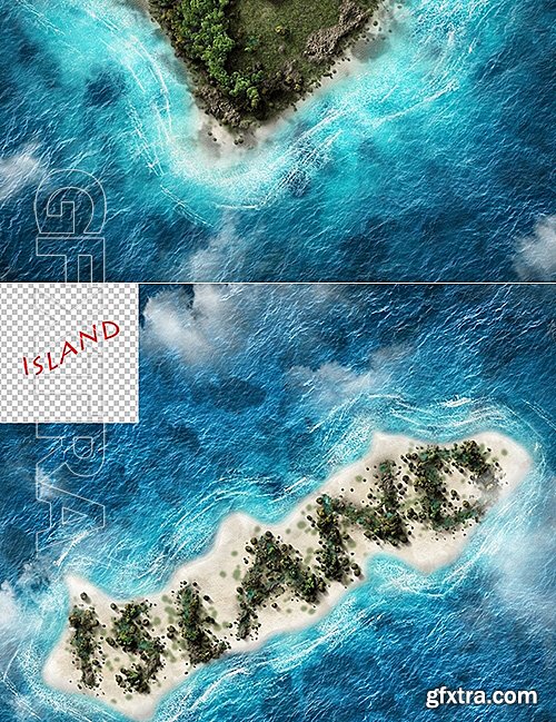 GraphicRiver - Island Photoshop Action 16413950