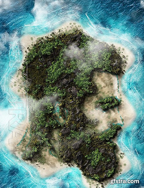 GraphicRiver - Island Photoshop Action 16413950