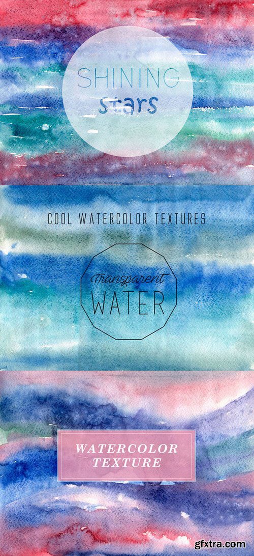 CM - Cool watercolor textures bundle 688867