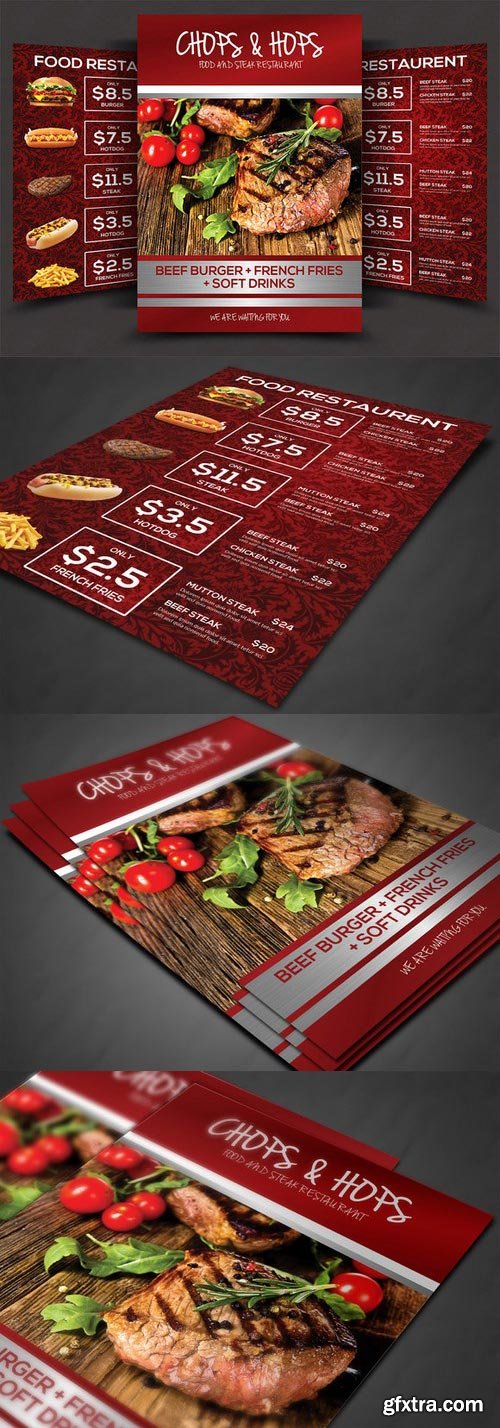 CM - Food Menu Flyer 689122