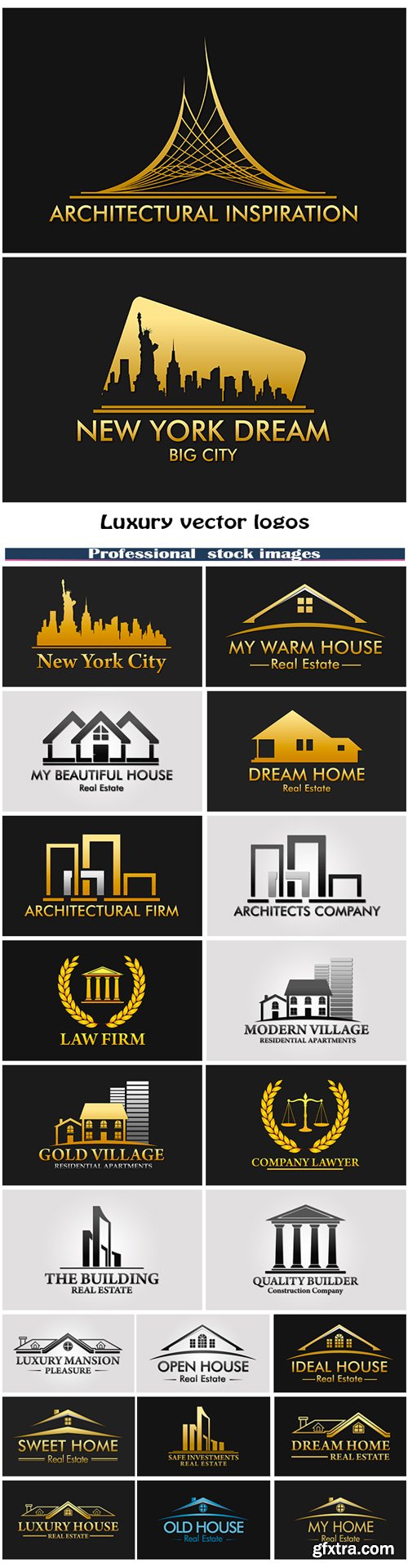 Luxury vector logos