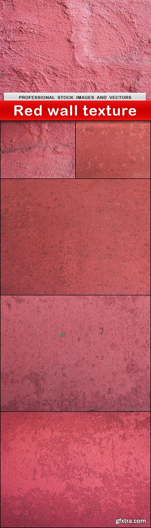 Red wall texture - 6 UHQ JPEG