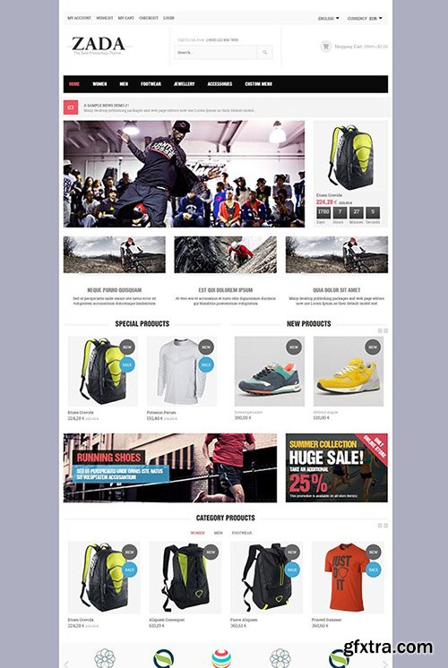 PosThemes - Zada v1.0 - Multipurpose Responsive Prestashop Theme