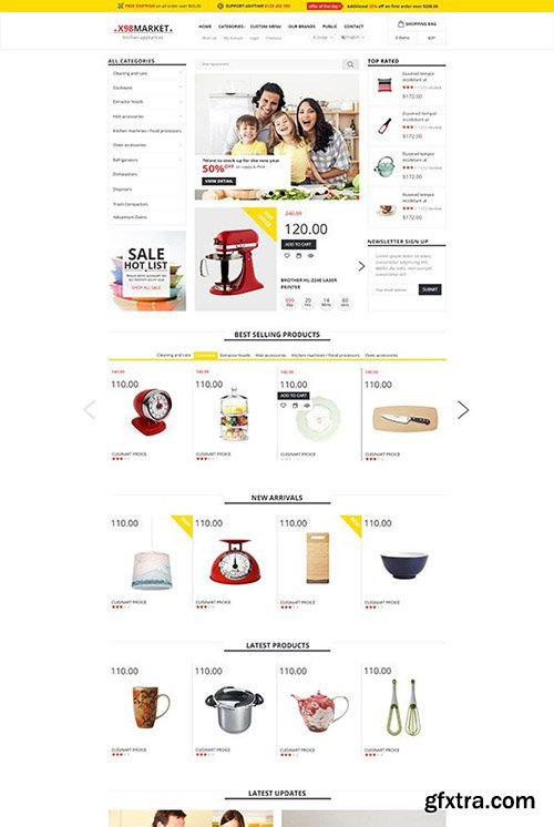 PosThemes - X98 v1.0 - Kitchenware Responsive Prestashop Theme