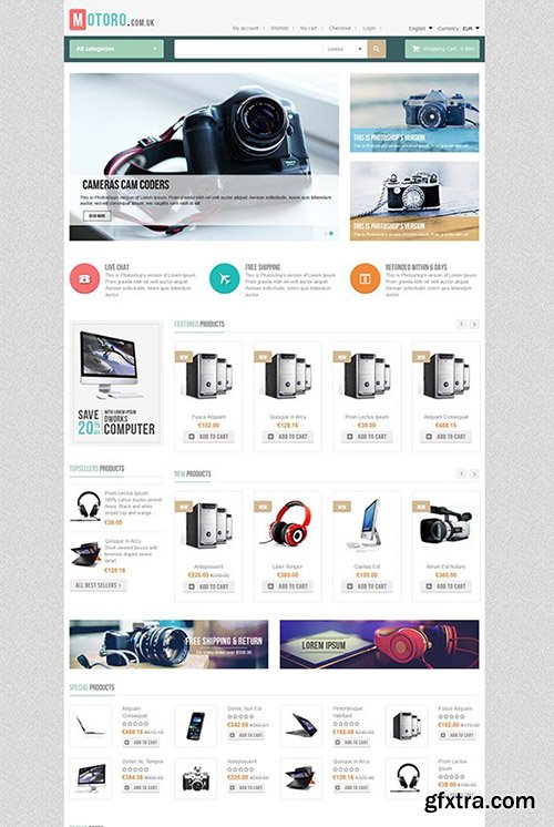 PosThemes - Motoro v1.0 - Digital Responsive Prestashop Theme