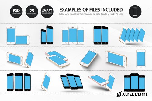 iPhone SE Mockups 723815