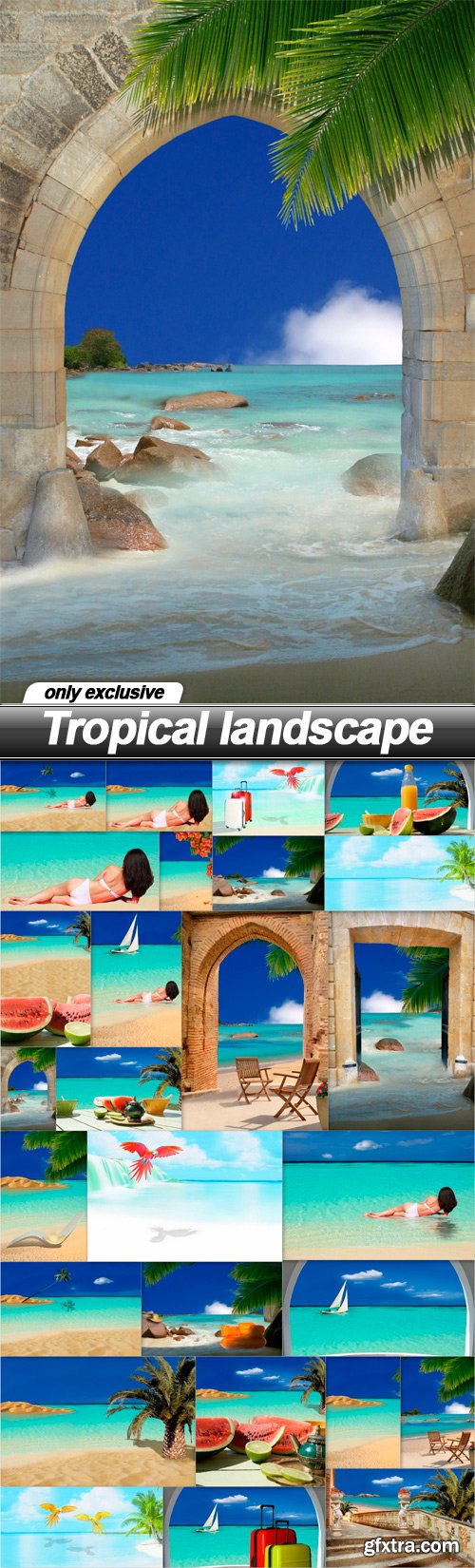 Tropical landscape - 27 UHQ JPEG