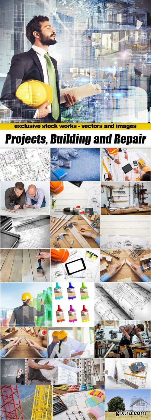 Projects, Building and Repair - 25xUHQ JPEG