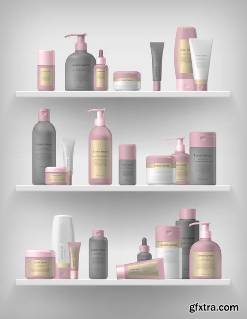 Cosmetic Vector Packaging - 21xEPS