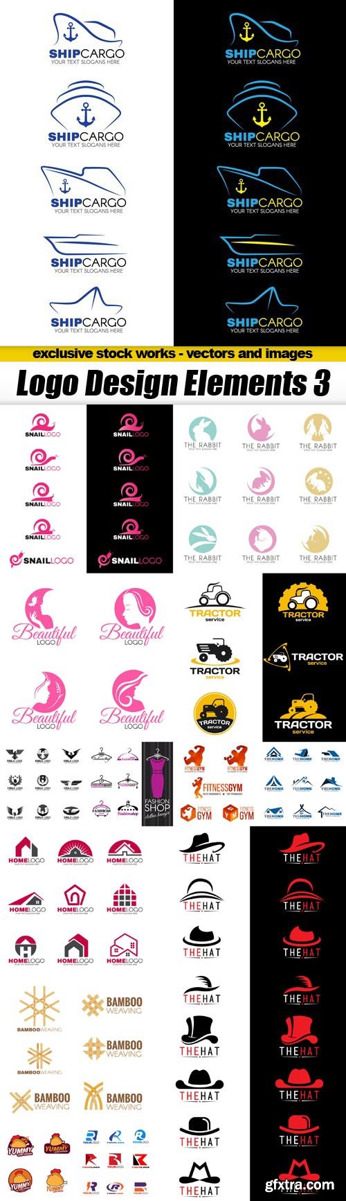 Logo Design Elements 3 - 15xEPS