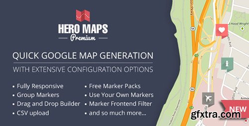 CodeCanyon - Hero Maps Premium v2.1.3 - Responsive Google Maps Plugin - 12577151