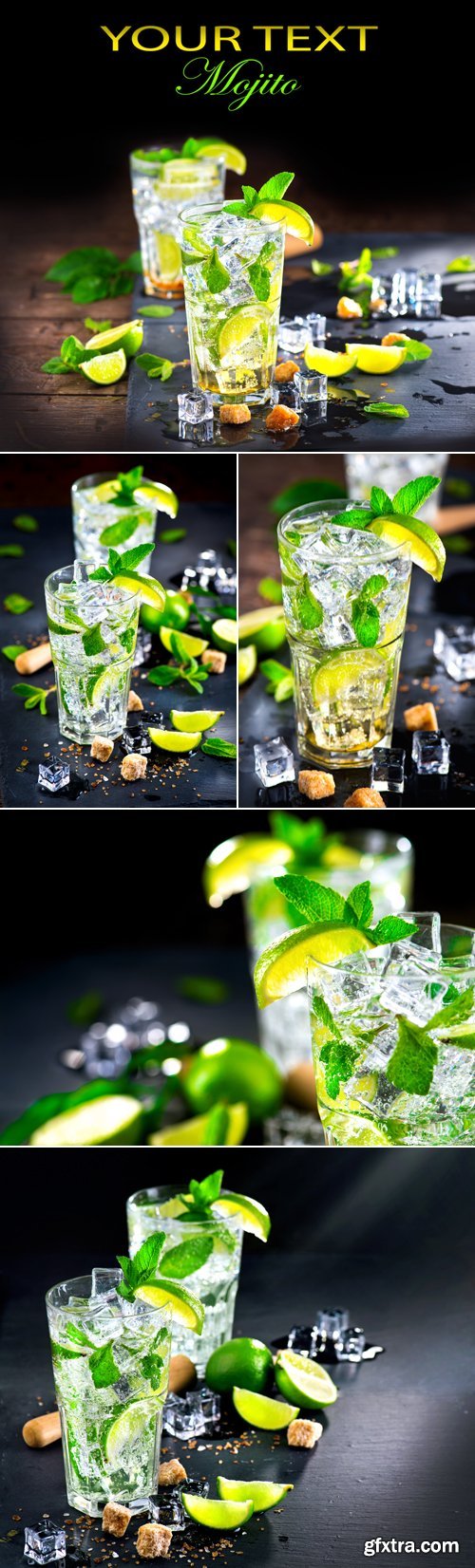 Stock Photo - Mojito Cocktails