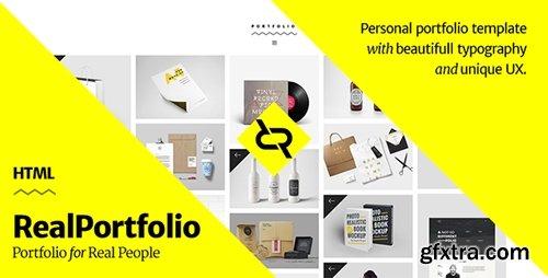 ThemeForest - RealPortfolio v1.0 - Personal Portfolio Template - 15984766