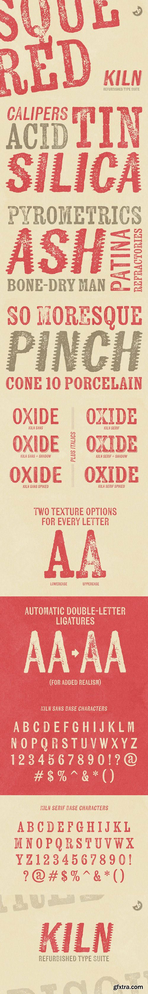 CM - Kiln Font Family 711266