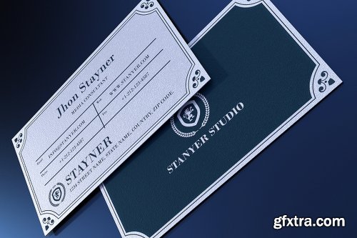 CreativeMarket Elegant Business card #43 706311