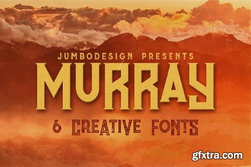CreativeMarket Murray - Vintage Style Font 680919