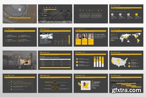 CreativeMarket Architecture PPT Template 686159