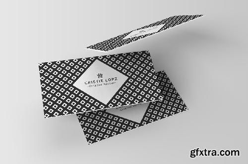 CreativeMarket Minimal Pattern Business Card 683987