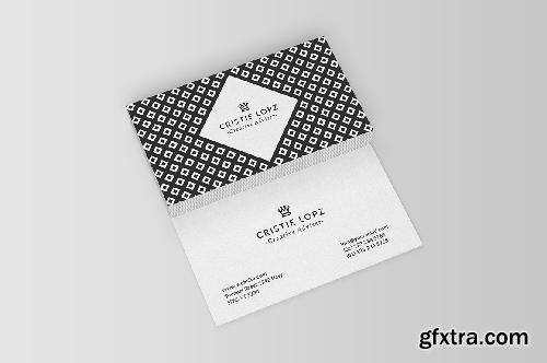 CreativeMarket Minimal Pattern Business Card 683987