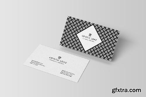 CreativeMarket Minimal Pattern Business Card 683987