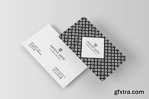 CreativeMarket Minimal Pattern Business Card 683987