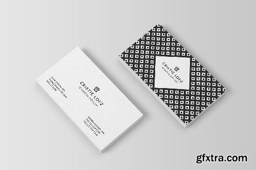 CreativeMarket Minimal Pattern Business Card 683987