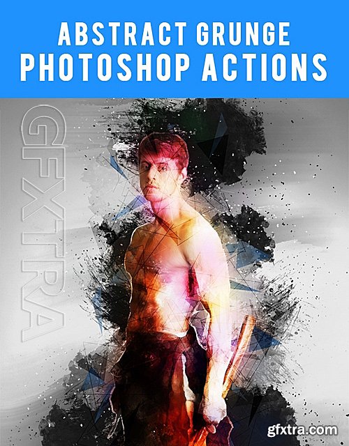 GraphicRiver - Abstract Grunge Photoshop actions 16410563