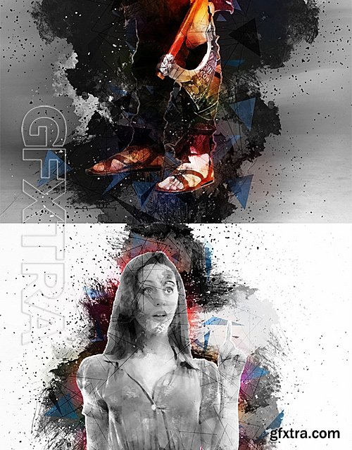 GraphicRiver - Abstract Grunge Photoshop actions 16410563