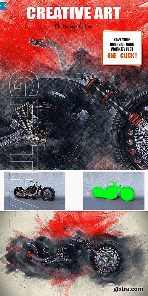 GraphicRiver - Creative Art Photoshop Action 16430555