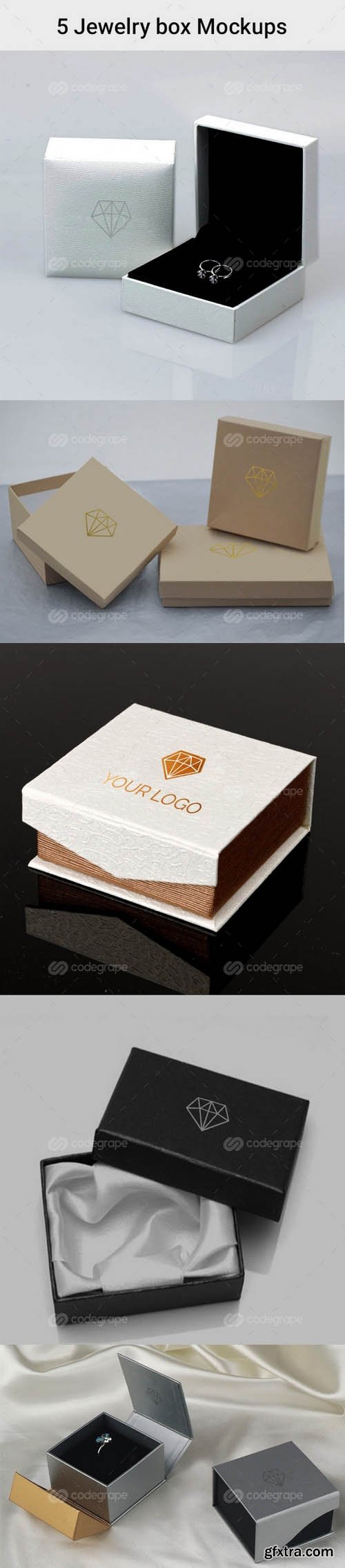 Jewelry Box Mockups 8404