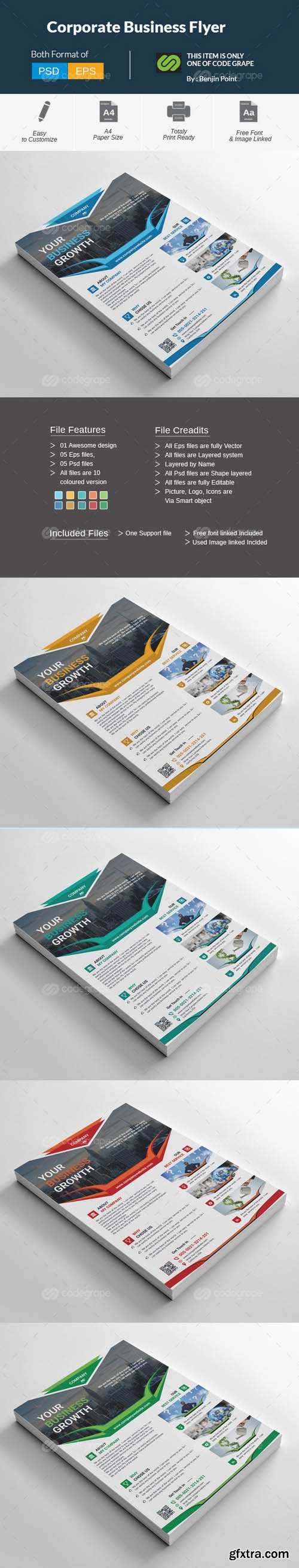 Corporate Business Flyer 8757