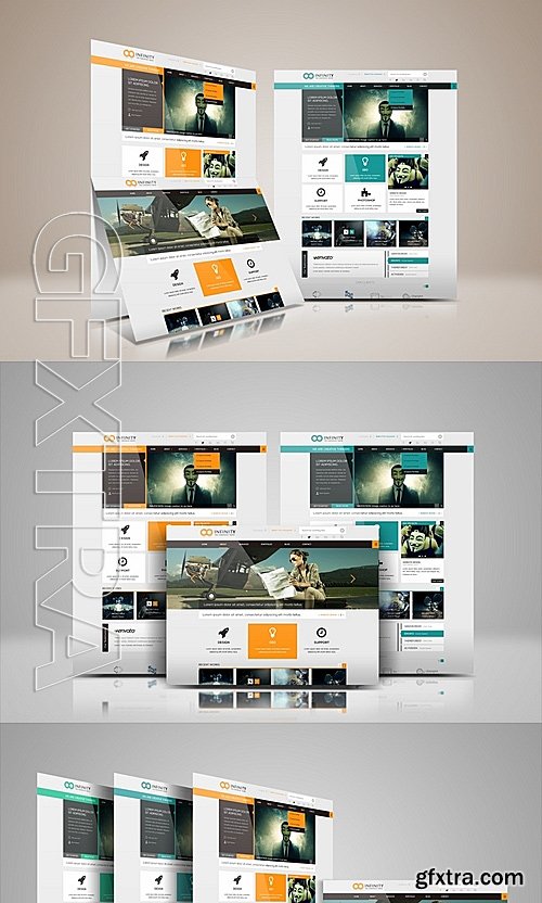 Website Showcase Mock-Ups