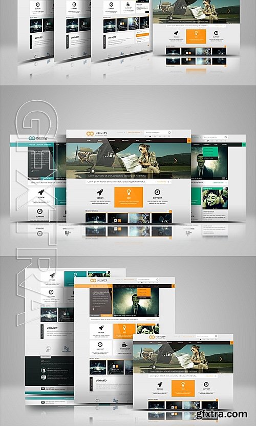 Website Showcase Mock-Ups