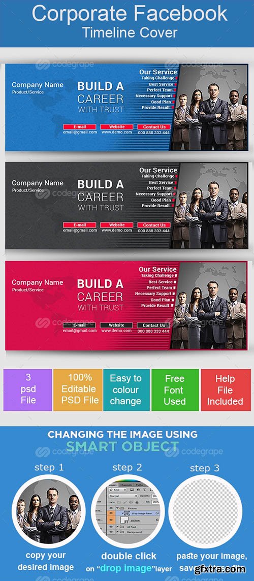 Corporate Facebook Timeline Cover 7686