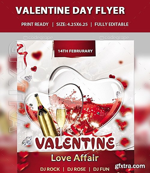 Valentine Day Flyer 5253