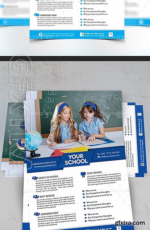 School Education Flyer 5420