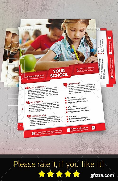 School Education Flyer 5420