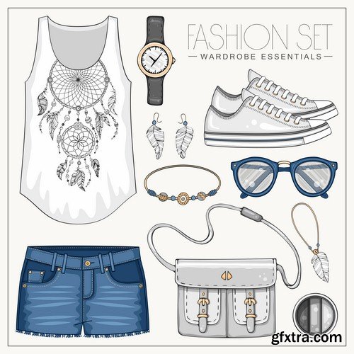 Fashion sets-7xEPS