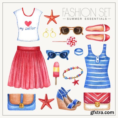 Fashion sets-7xEPS