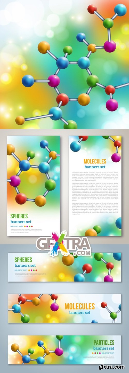 Medical Concept Banners Vector