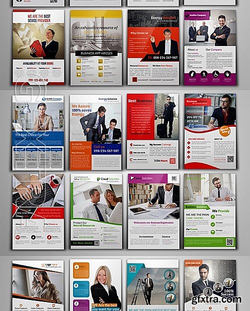 100 Business Flyer Templates