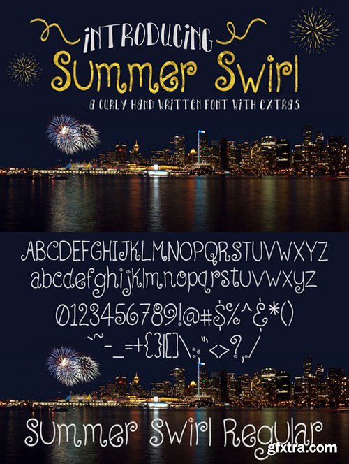 Summer Swirl Font