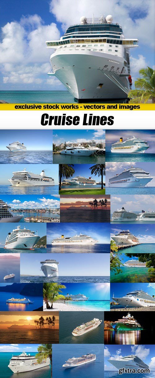 Cruise Lines - 25xUHQ JPEG