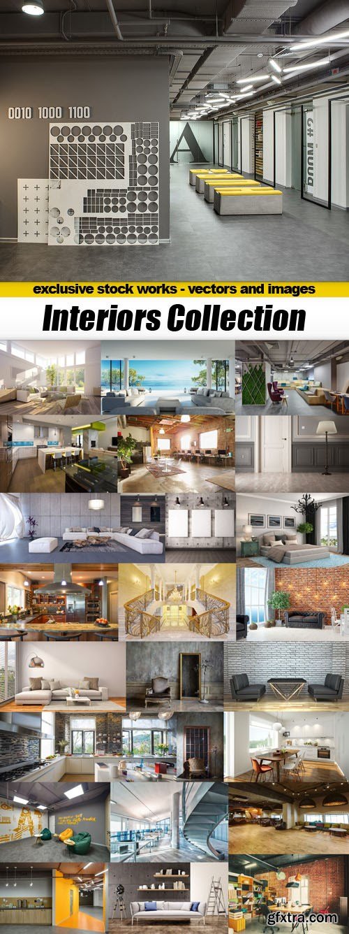 Interiors Collection - 25xUHQ JPEG