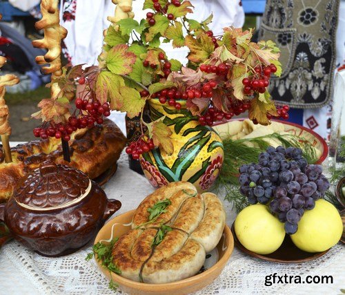 Ukrainian National Food and Cuisine - 25xUHQ JPEG