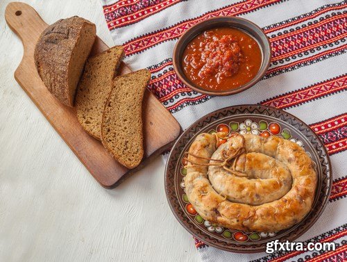 Ukrainian National Food and Cuisine - 25xUHQ JPEG