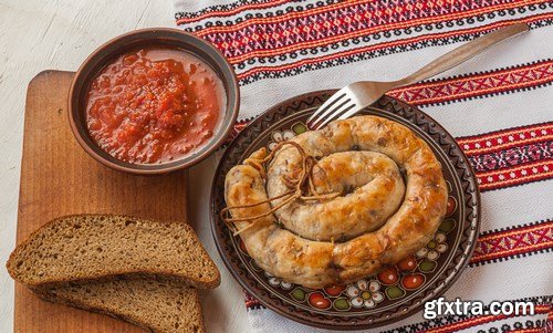 Ukrainian National Food and Cuisine - 25xUHQ JPEG