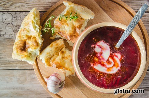 Ukrainian National Food and Cuisine - 25xUHQ JPEG